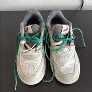 Nike Kids Sneakers - White and Teal